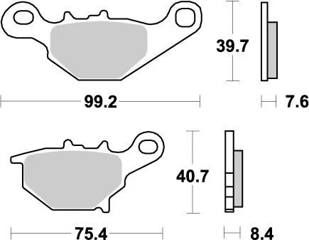 Nitro Brake Pads