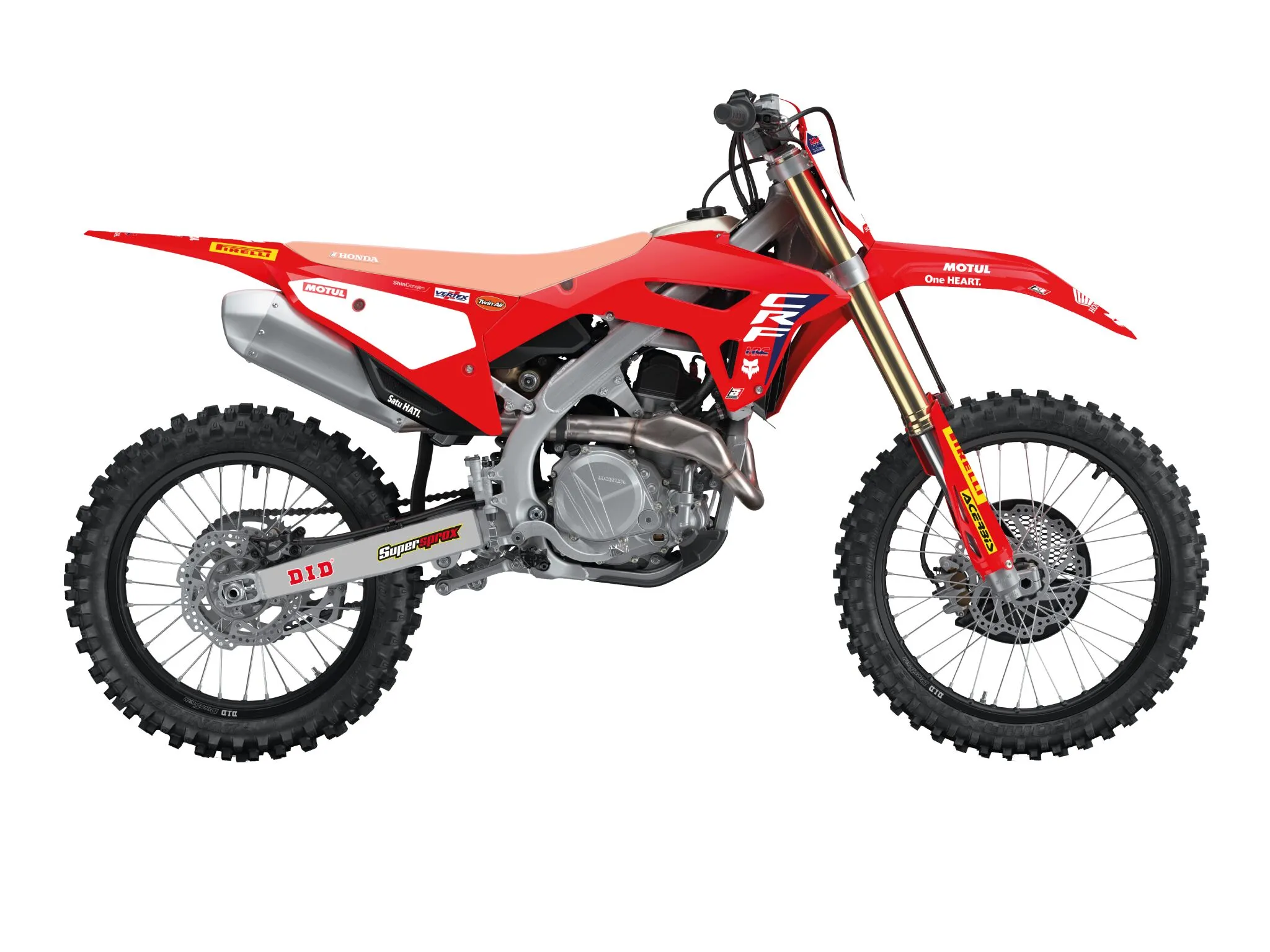 Графичен комплект Blackbird Racing Replica Team Honda HRC 2024