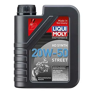20W-50 Мотоциклетно масло за пътя