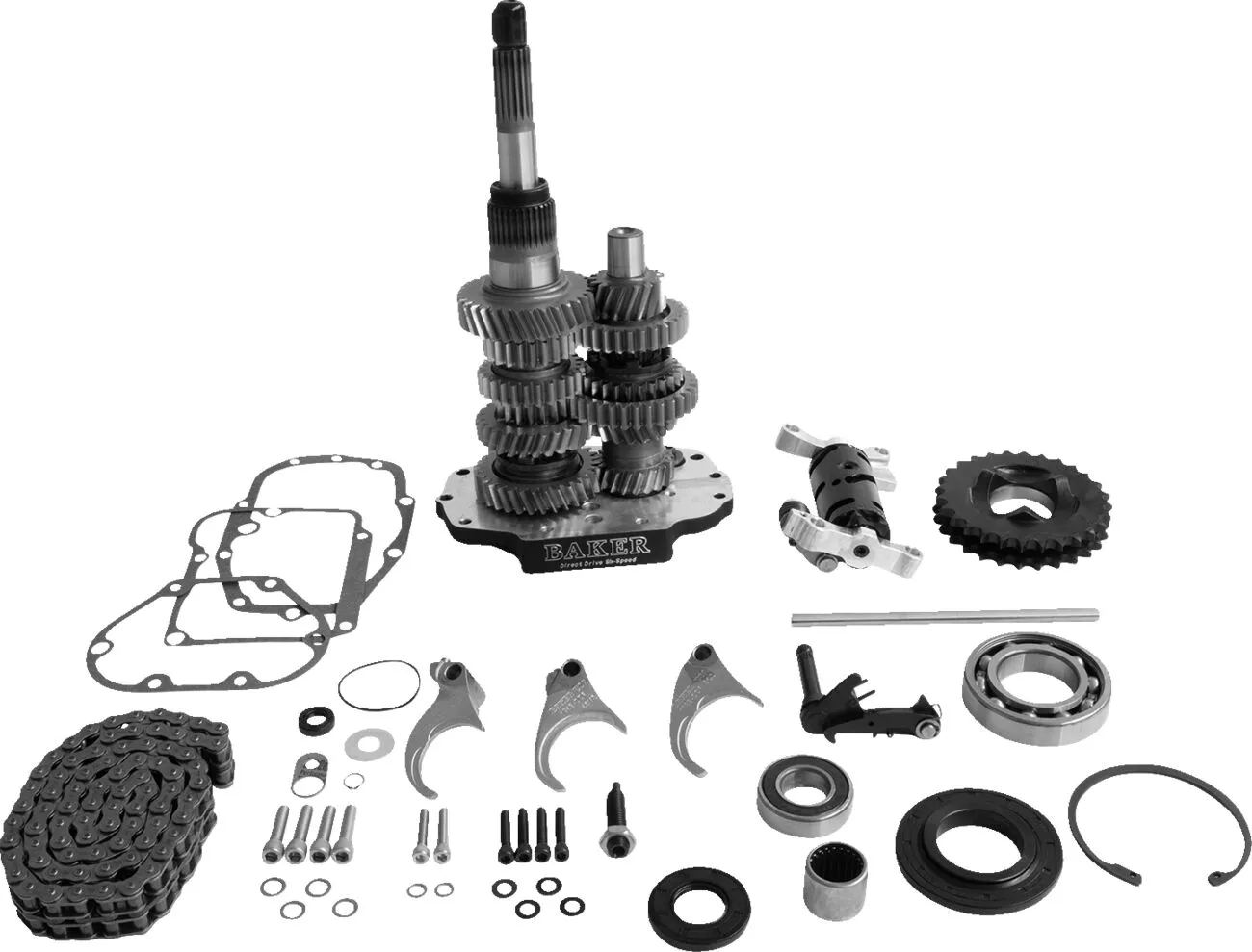 Комплект зъбни колела Direct Drive 6-Speed