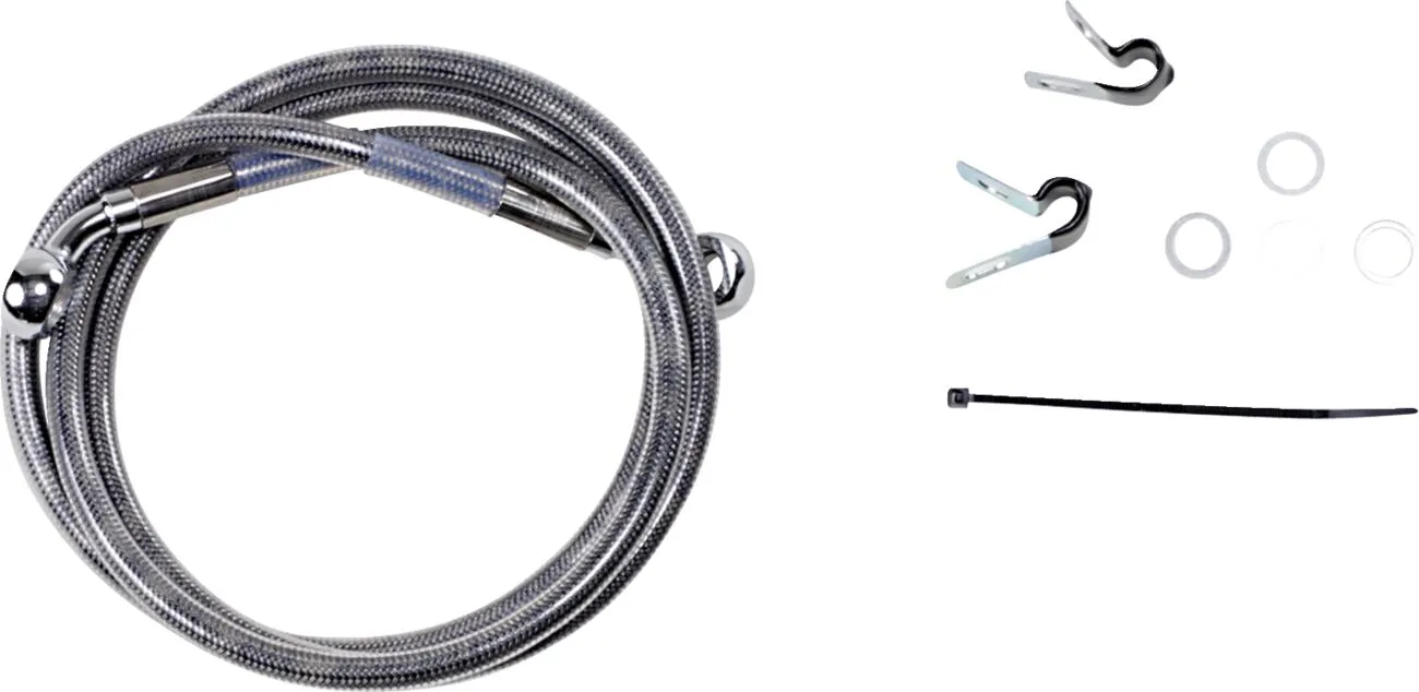 Extended Length Stainless Steel Brake Line Kit