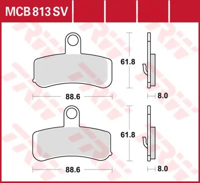 SV Series Синтеровани спирачни накладки