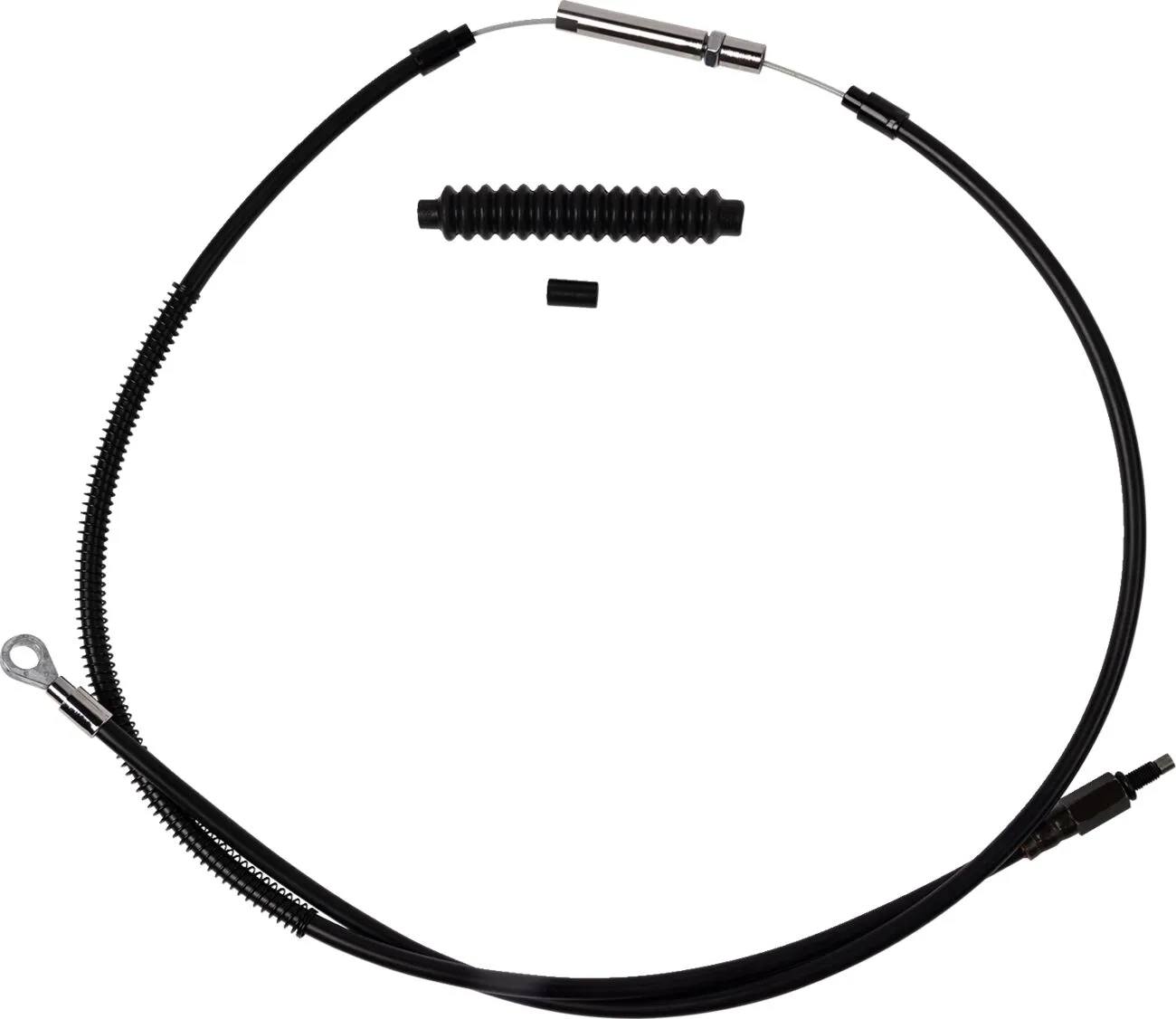 High-Efficiency Black Vinyl Clutch Cable