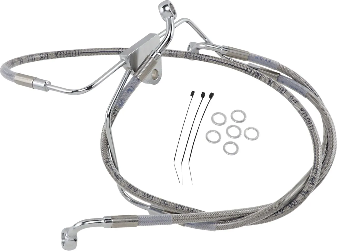 Extended Length Stainless Steel Brake Line Kit