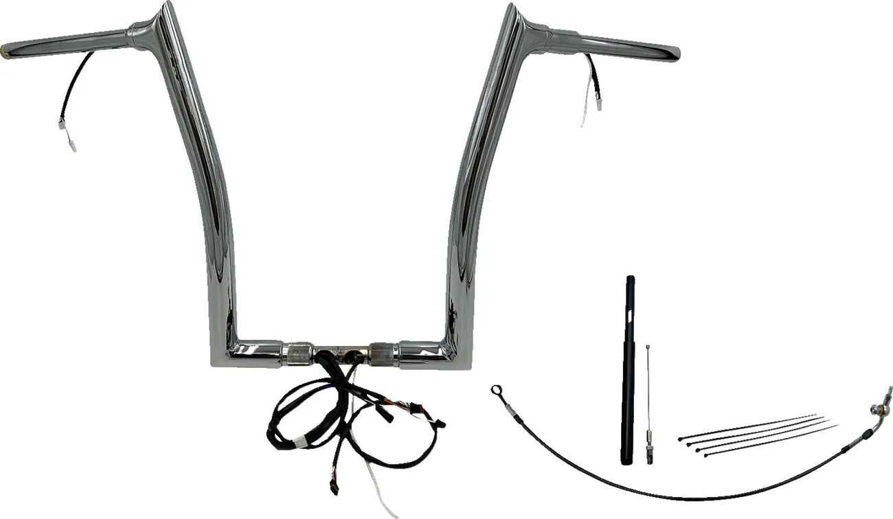 EZ Install Wired 1-1/2" Pointed Top Handlebar Kit