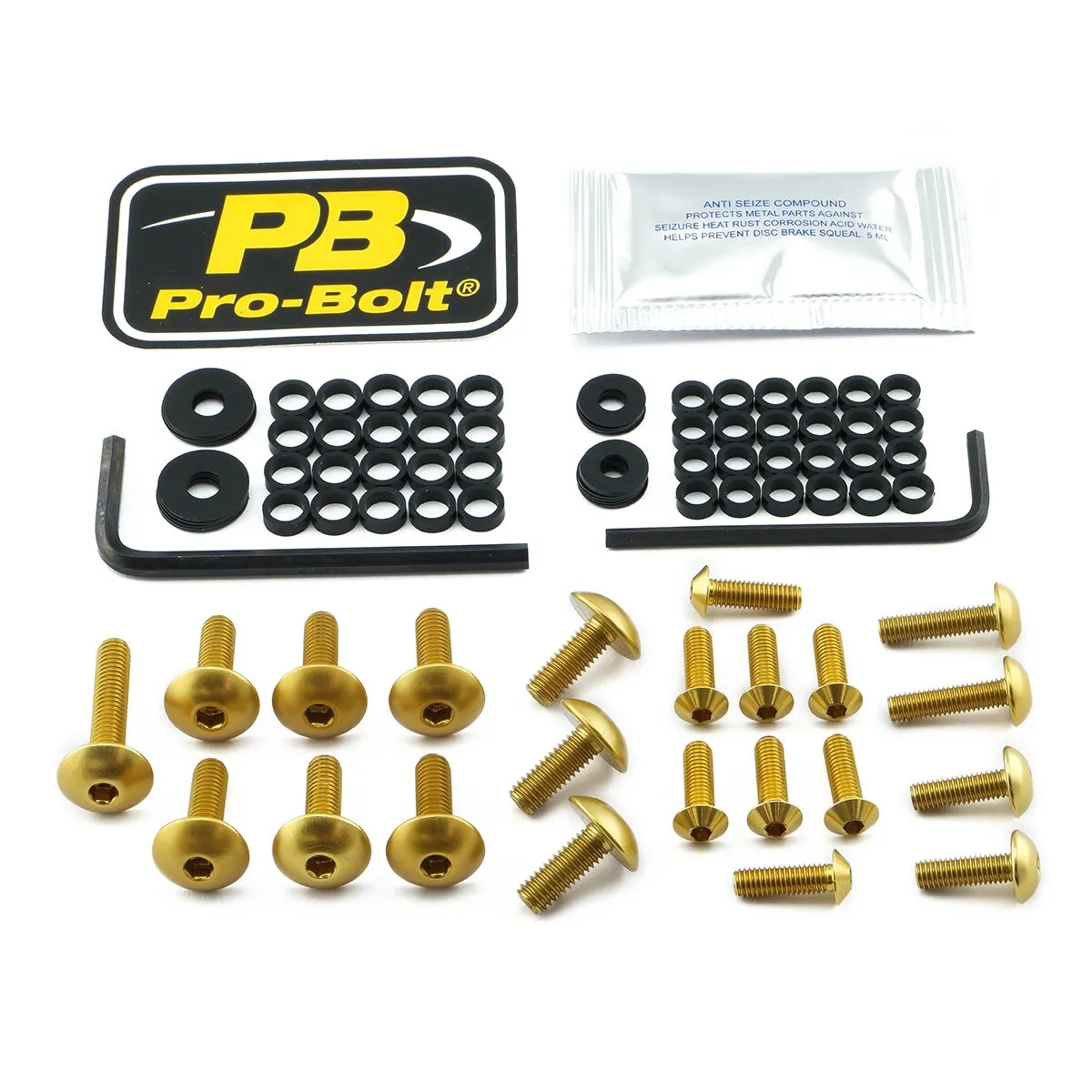 Aluminium Fairing Bolt Kit for Honda
