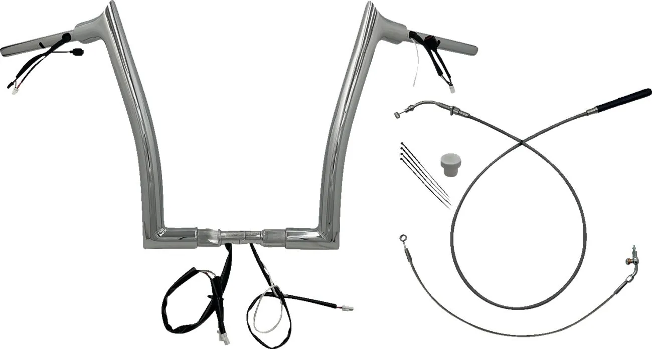 1-1/2" EZ Install заострено горно кормило