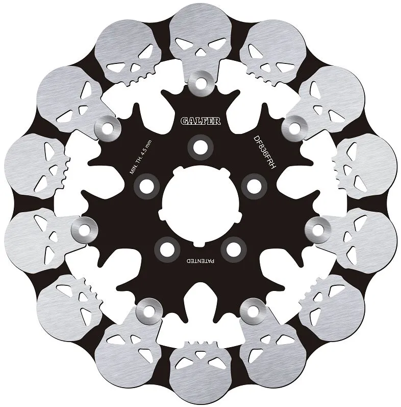 BRAKE ROTOR FLOATING SKULL
