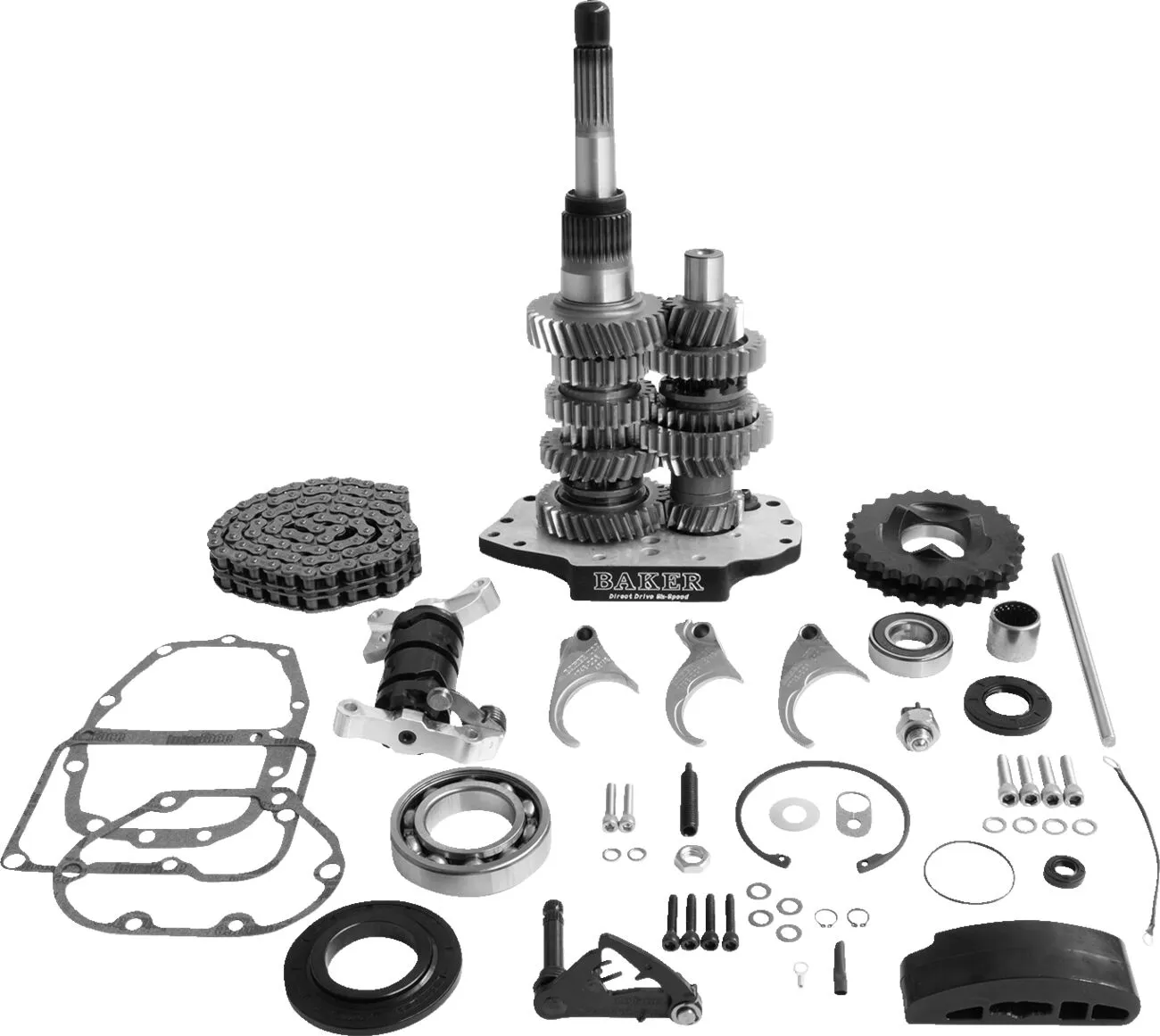 Комплект зъбни колела Direct Drive 6-Speed