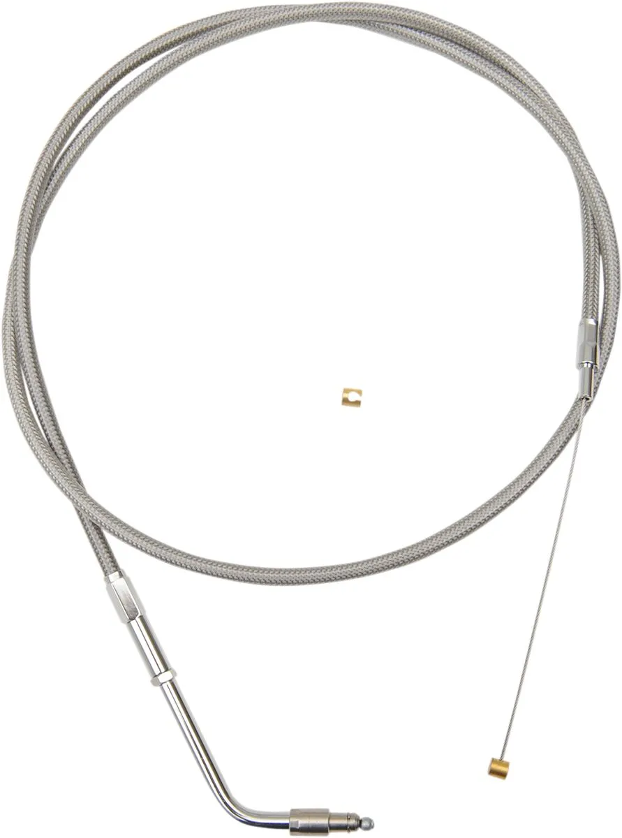 Stainless Braided Handlebar Throttle Cable