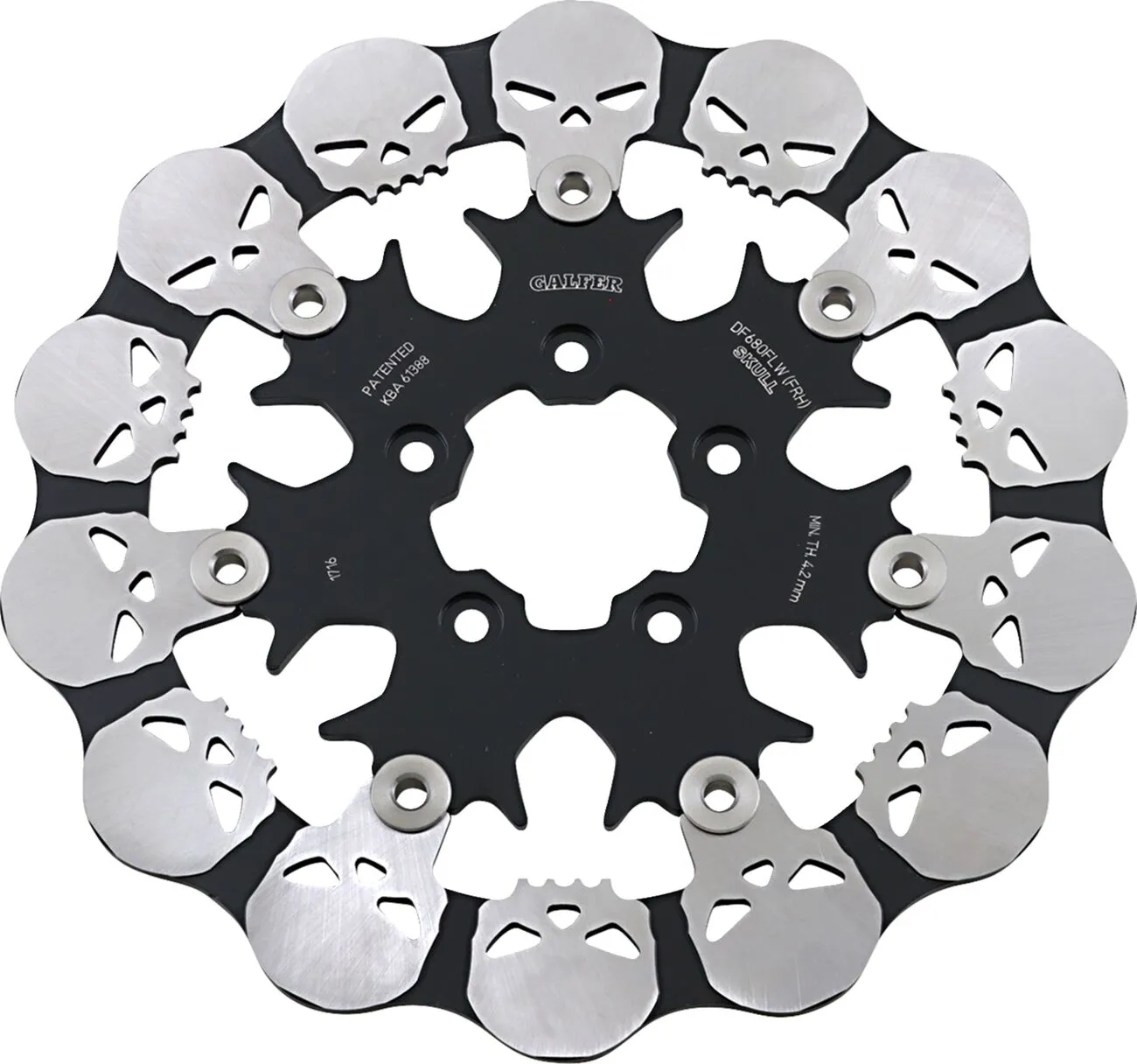 Skull Brake Rotor