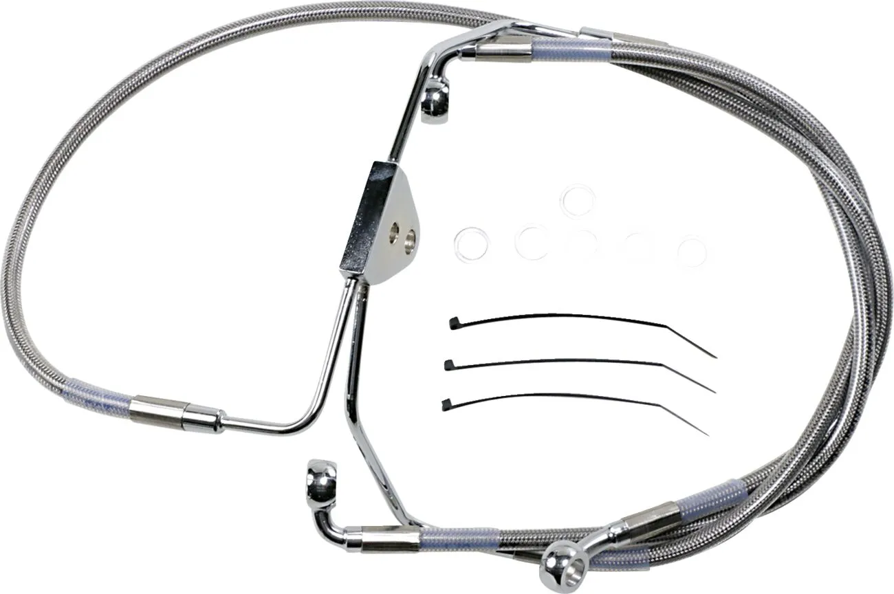 Extended Length Stainless Steel Brake Line Kit
