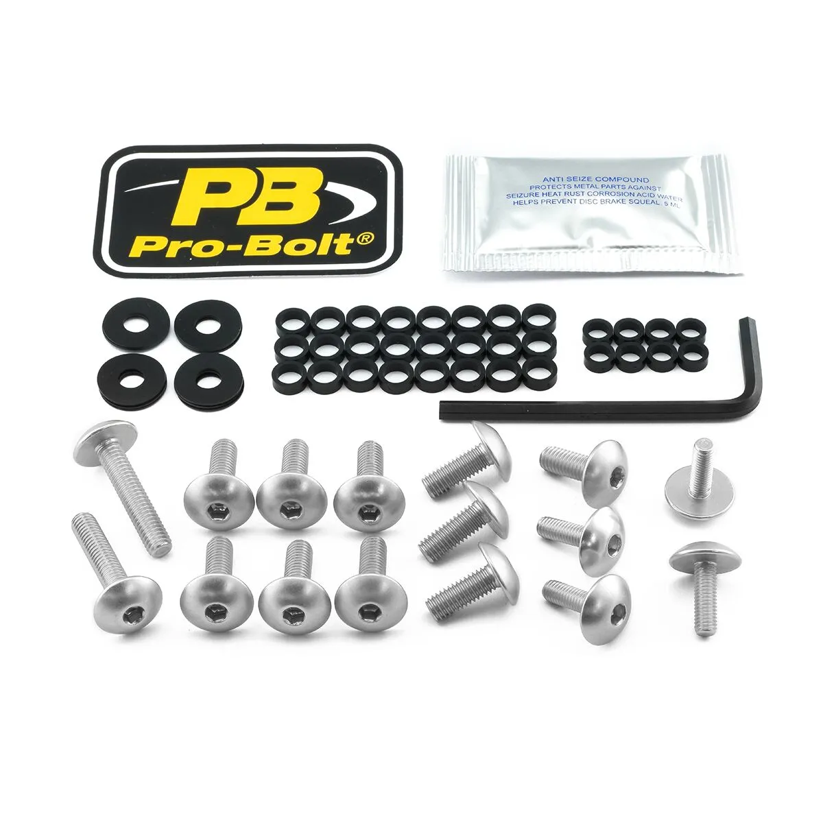 Aluminium Fairing Bolt Kit for Yamaha