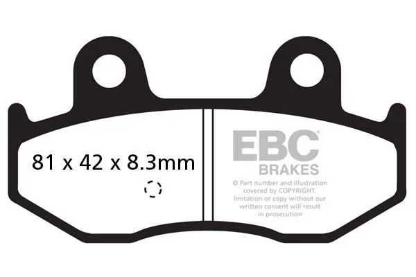 SFAC Carbon Series Scooter Brake Pads