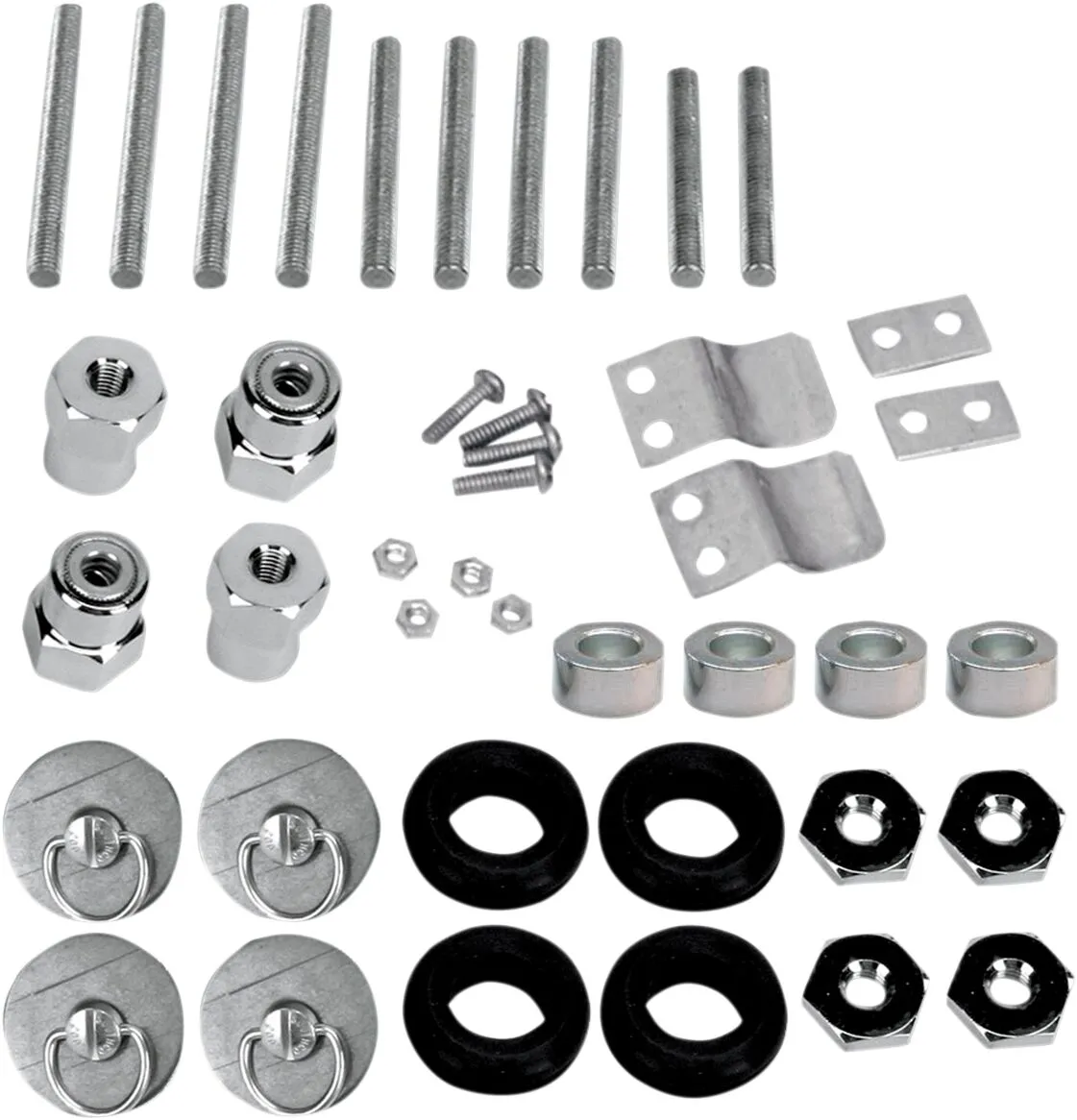 S4 Quick-Disconnect Saddlebag Docking Post and Fastener Kit