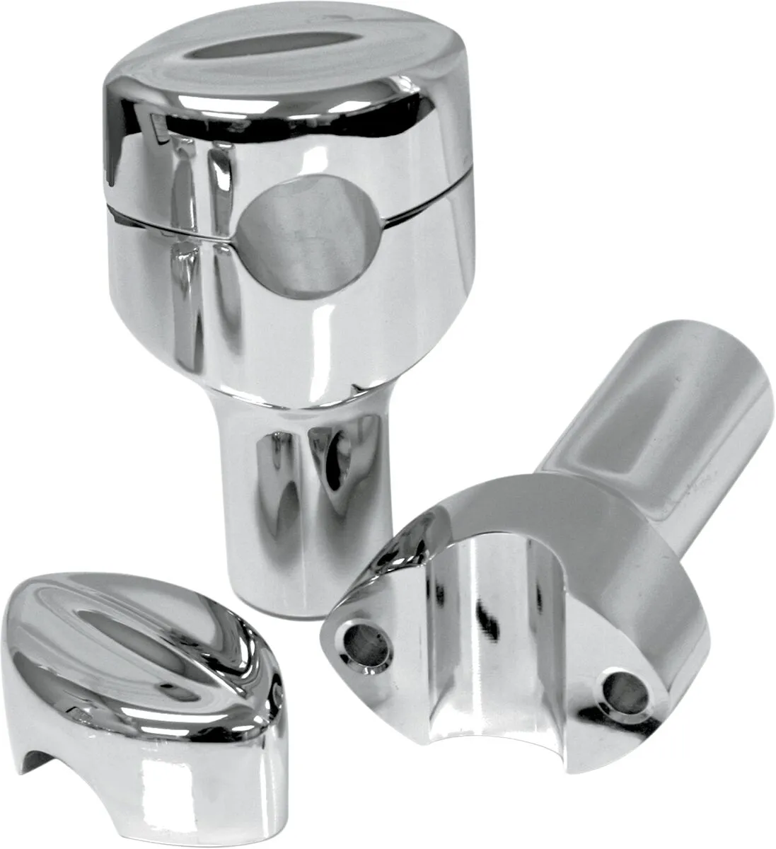 Hefty Smooth Handlebar Risers for 1-1/4" Handlebars