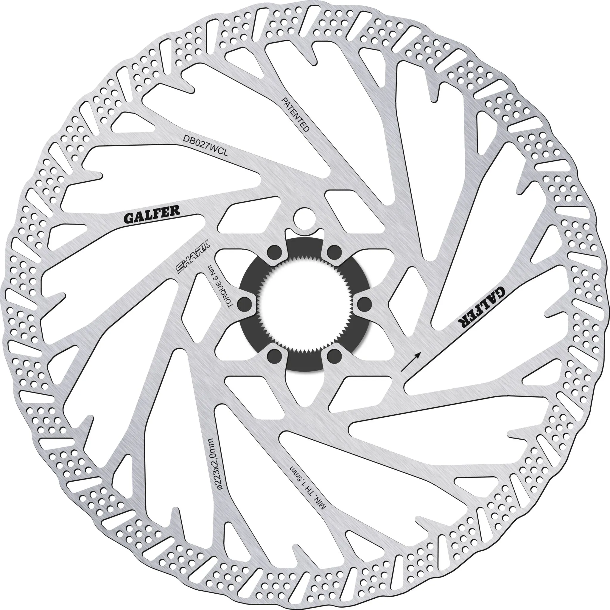 Фиксиран диск Shark® Center-Lock