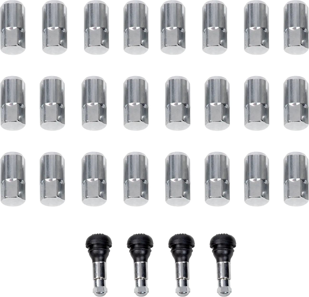 Replacement ATV/UTV Wheel Lug Nuts with Valve Stems