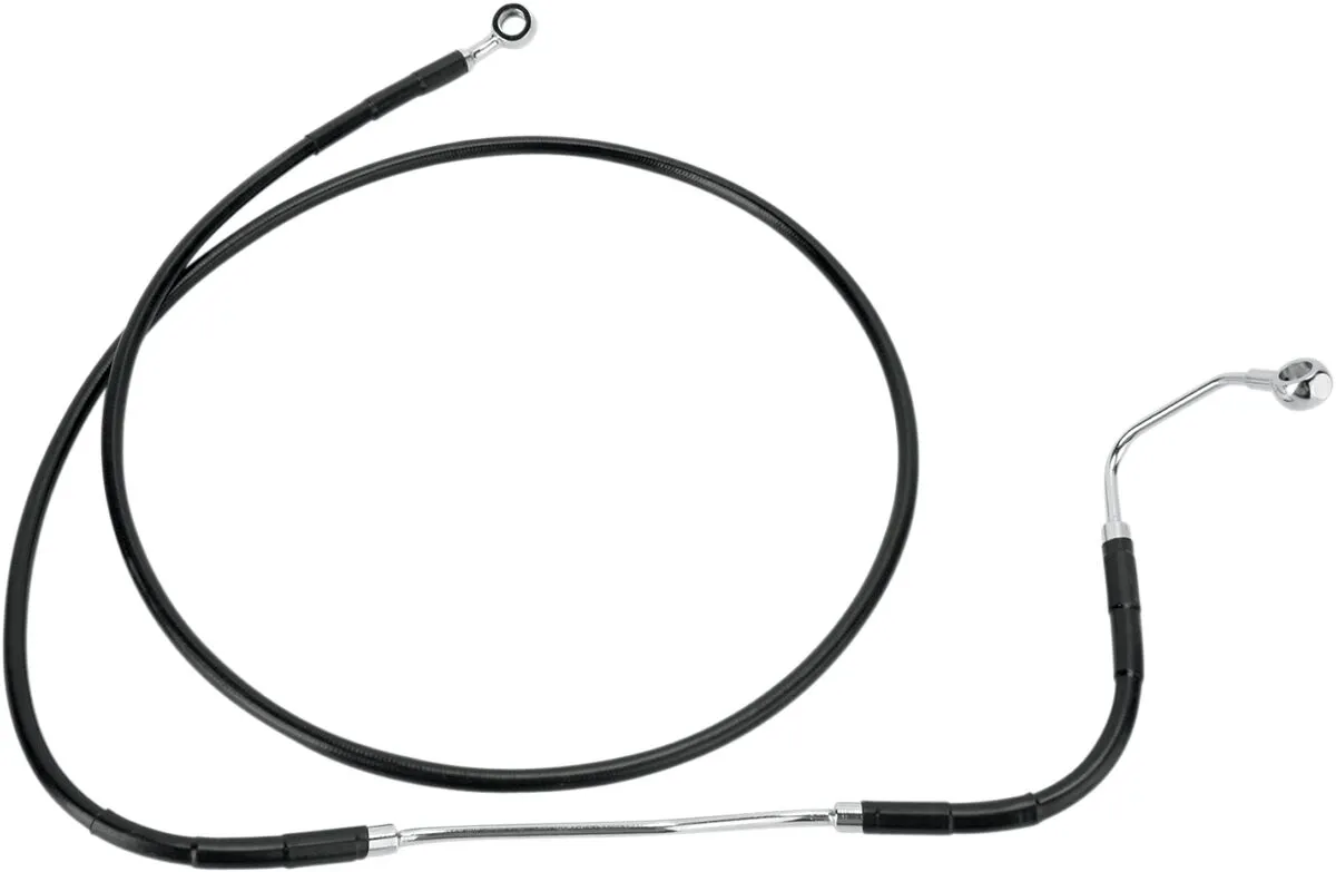 Extended Length Black Vinyl Brake Line Kit