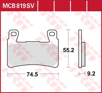 SV Series Sindered Brake Pads