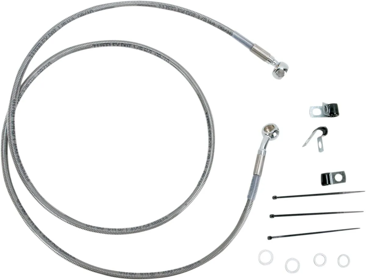 Extended Length Stainless Steel Brake Line Kit