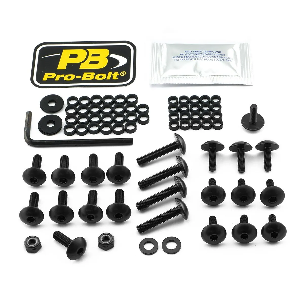 Aluminium Fairing Bolt Kit for Yamaha