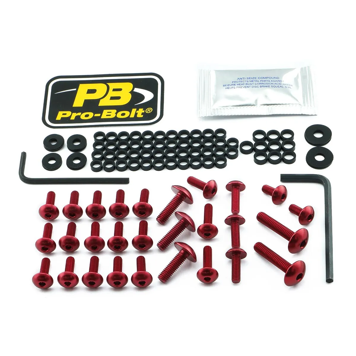 Aluminium Fairing Bolt Kit for Kawasaki