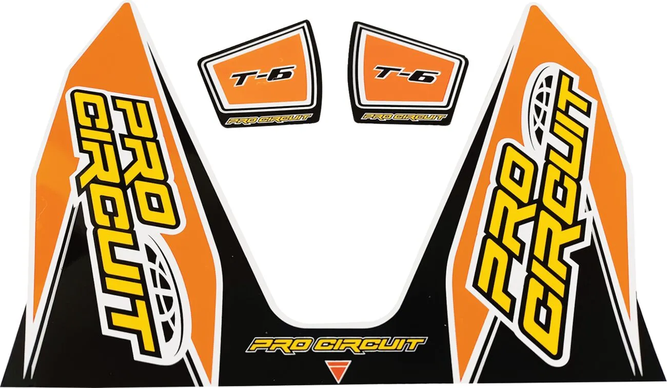 T-6 Exhaust Decals