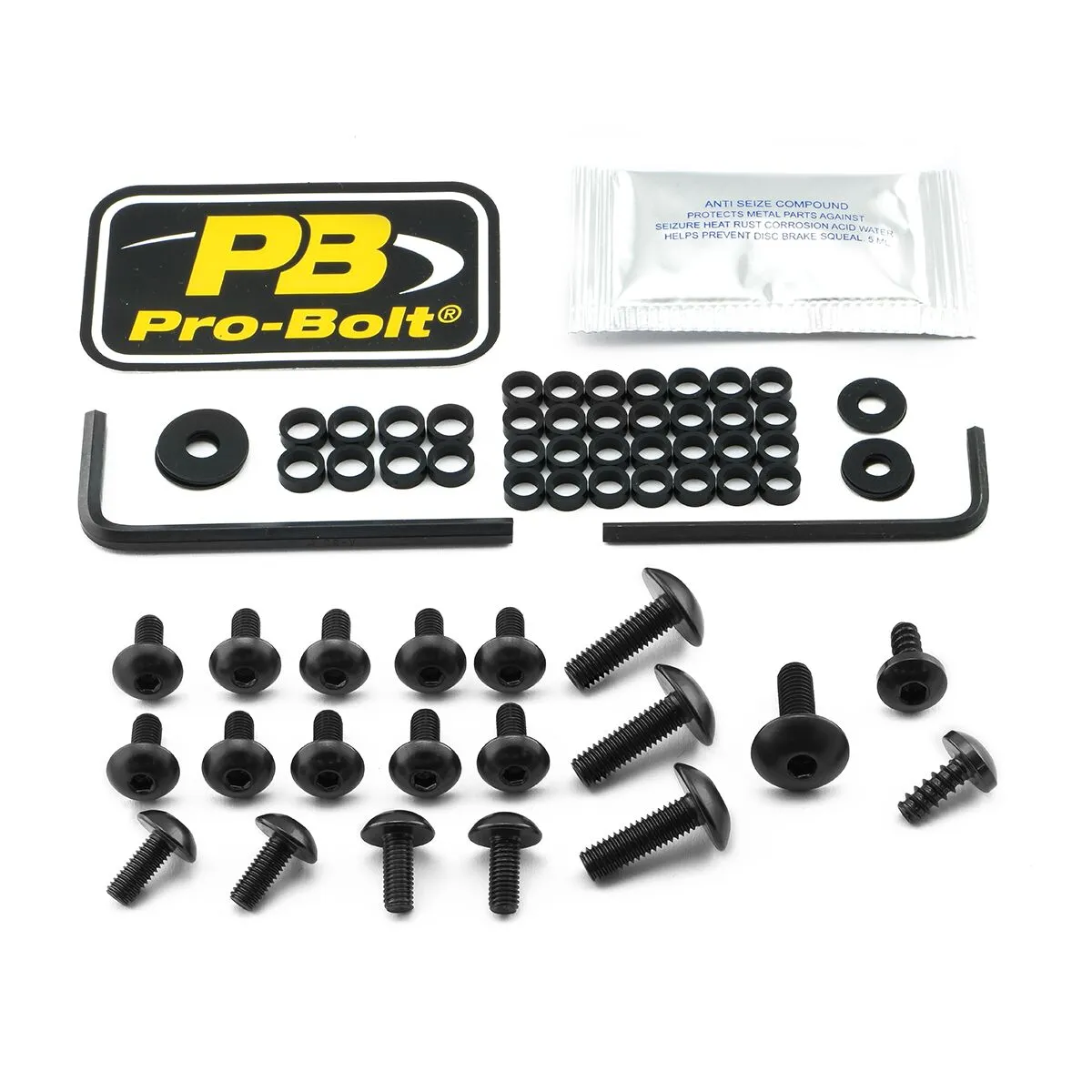 Aluminium Fairing Bolt Kit for Yamaha