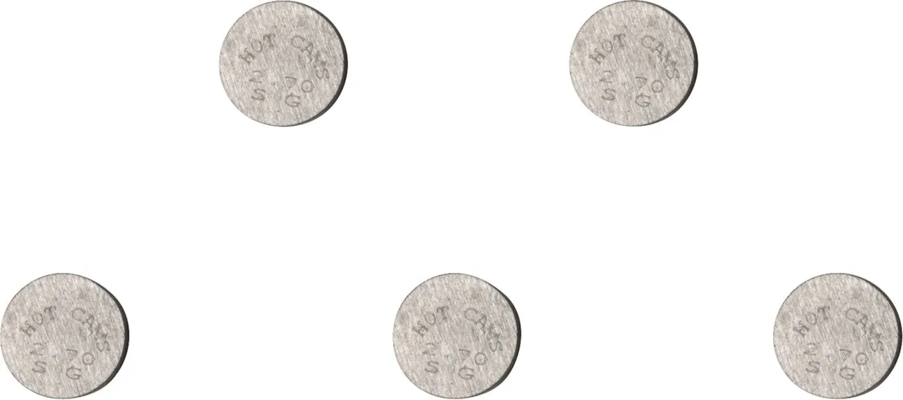 Replacement Valve Shims