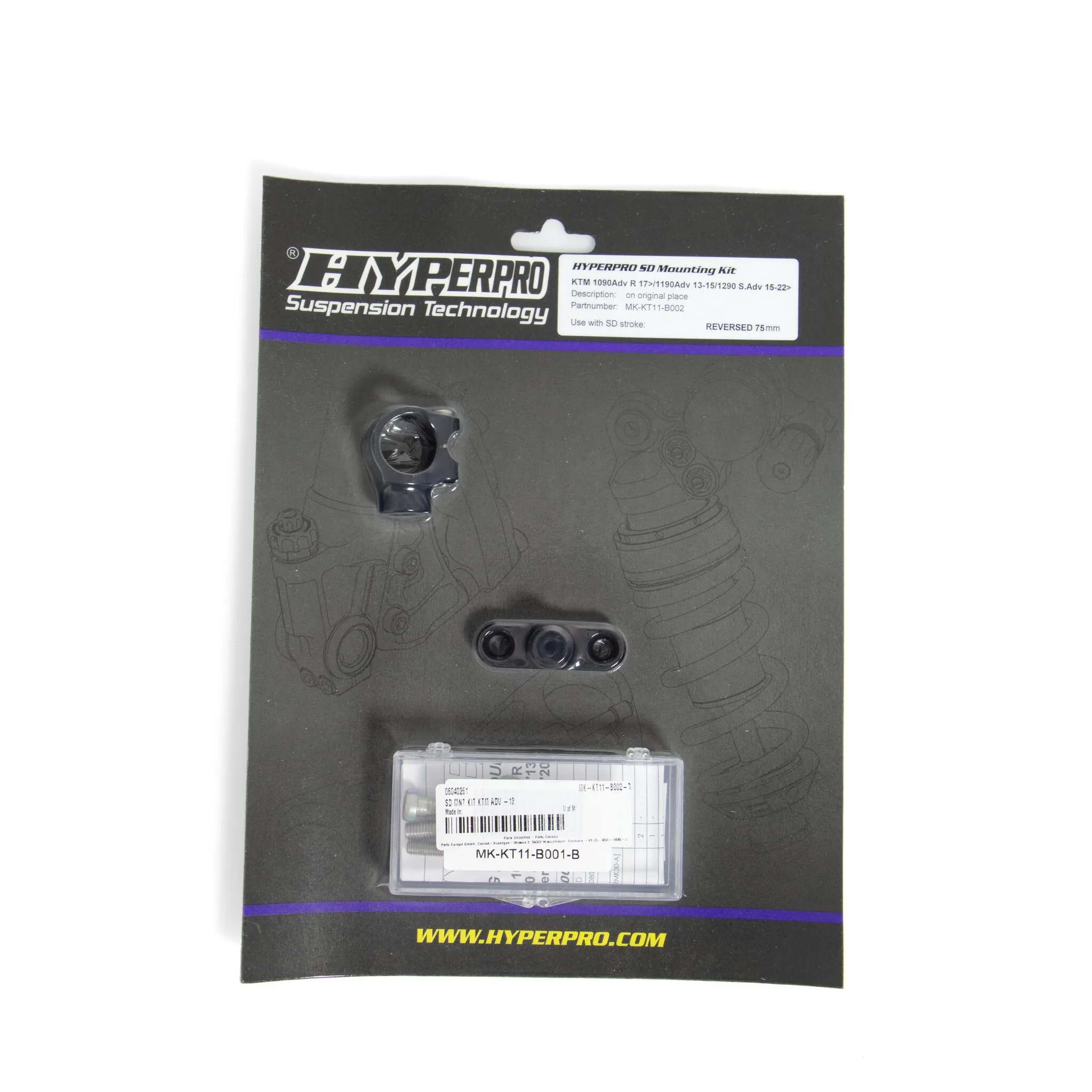 Steering Damper Mounting Kit