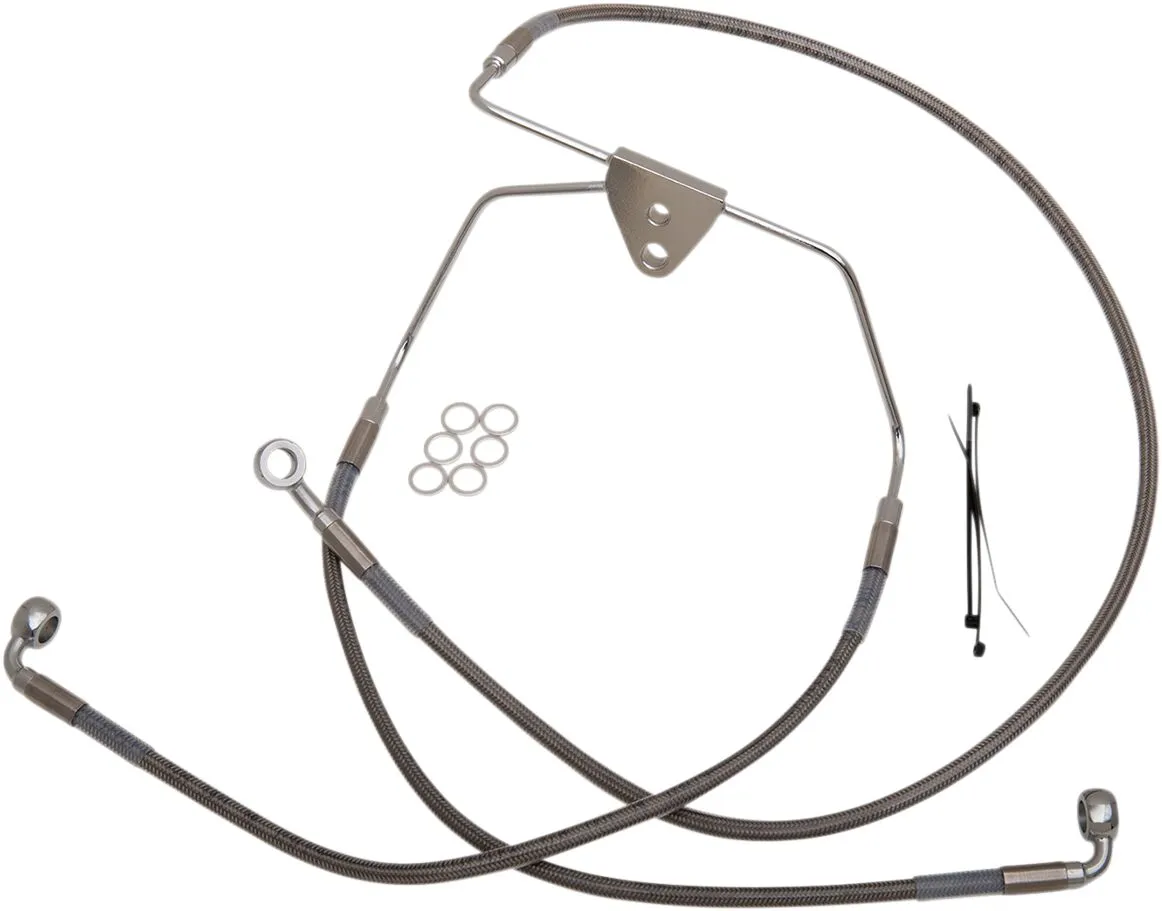 Extended Length Stainless Steel Brake Line Kit