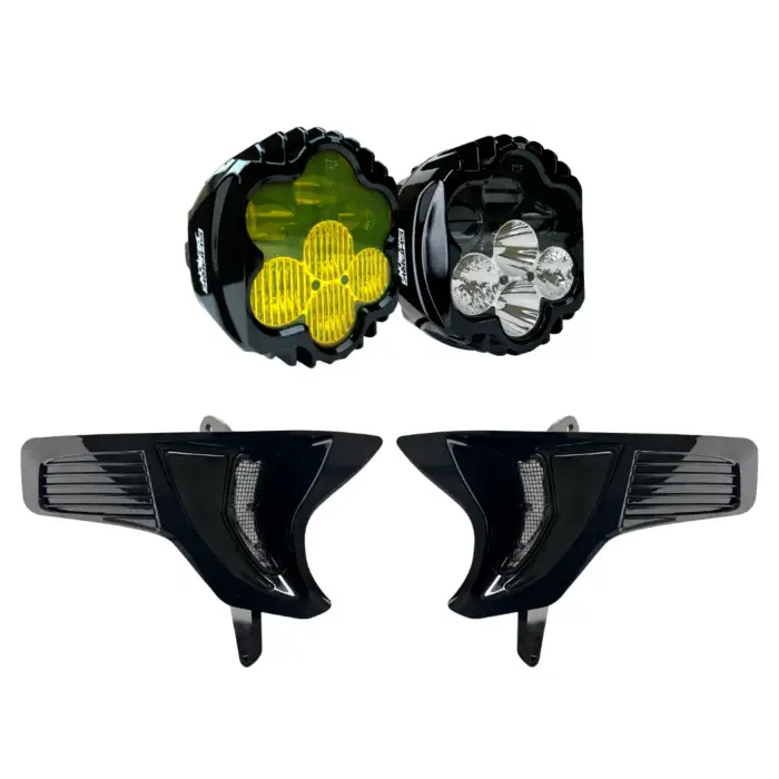 Комплект Shark Demon® 2 двойни фарове с LED вентилационни отвори за мигачи