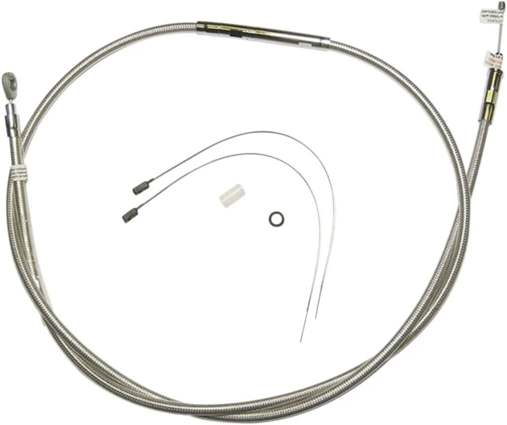 High-Efficiency Polished Stainless Clutch Cable