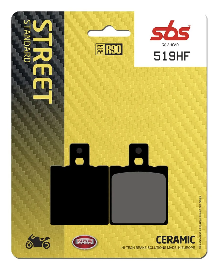 HF Street Ceramic Organic спирачни накладки