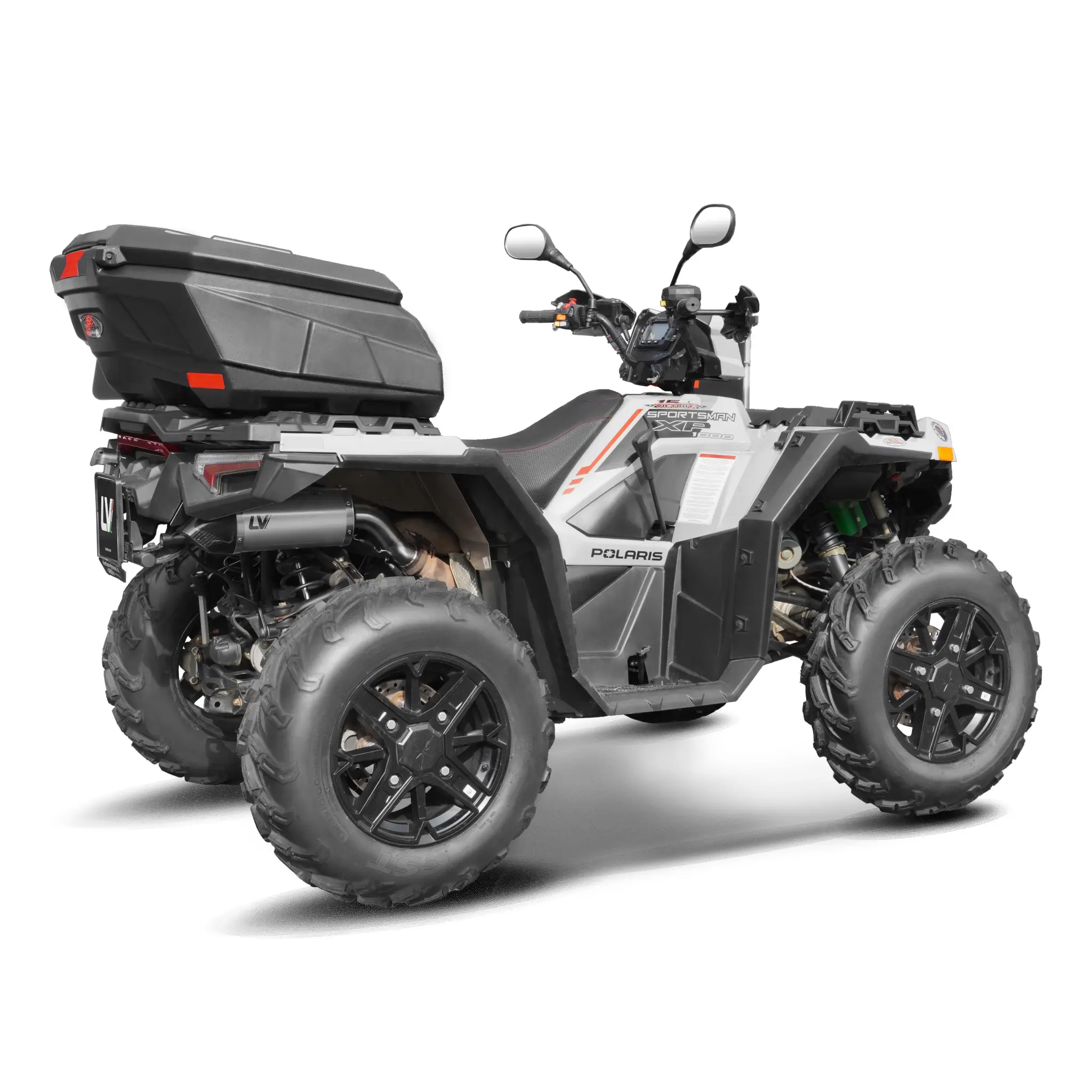 Ауспух LV One Evo от неръждаема стомана Slip-On за ATV