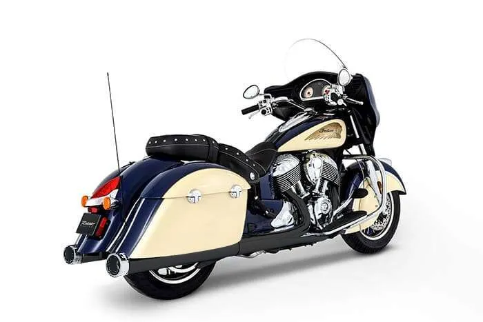 Силънсъри Duals 4" Slip-On за Indian Chief Vintage, Dark Horse