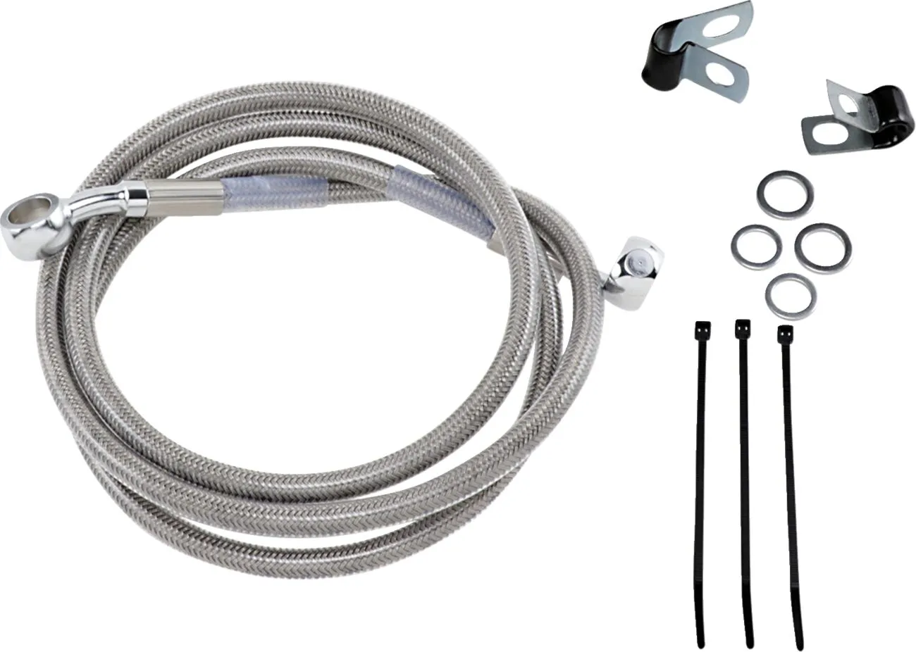 Extended Length Stainless Steel Brake Line Kit