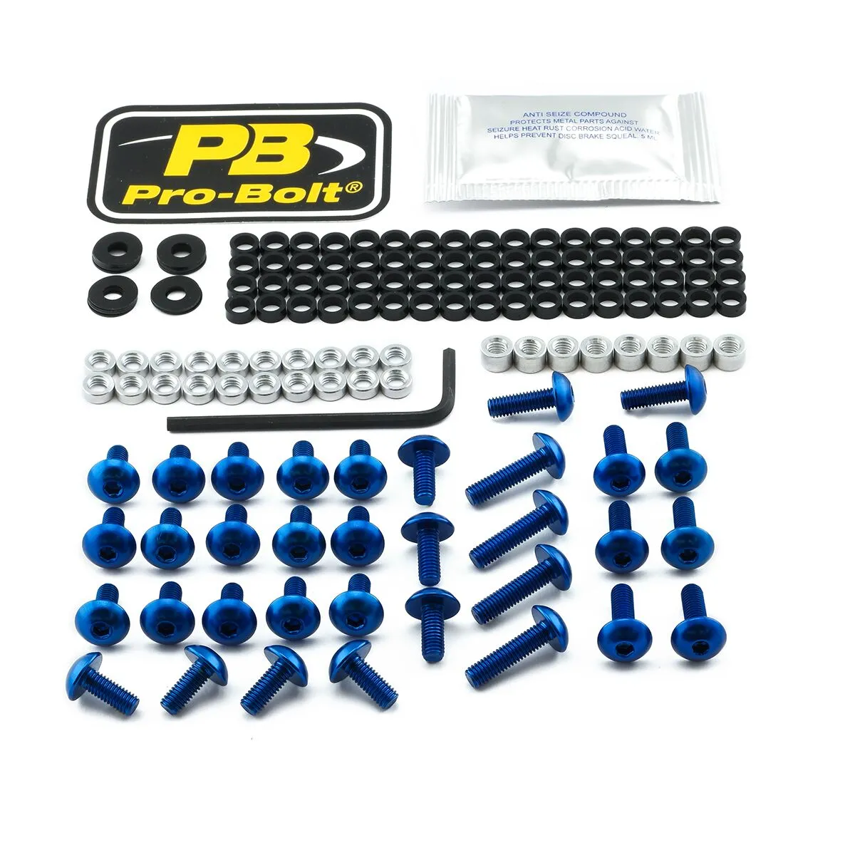 Aluminium Fairing Bolt Kit for BMW