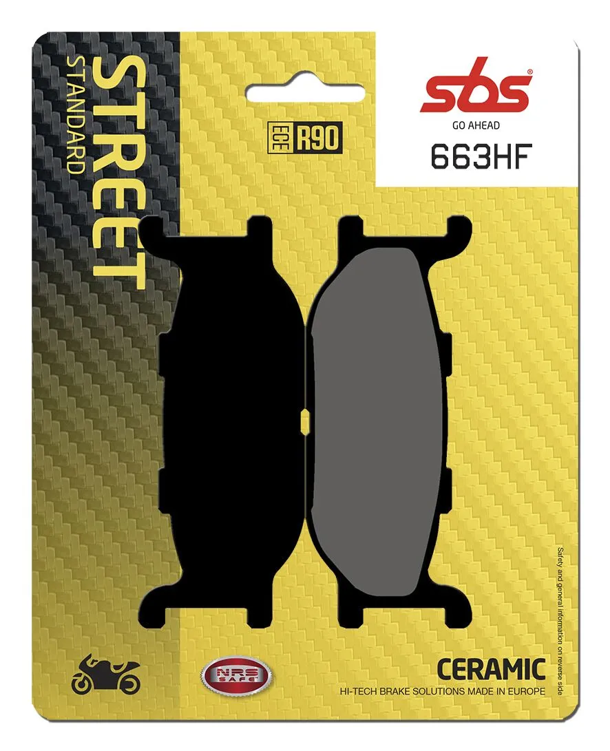 HF Street Ceramic Organic спирачни накладки
