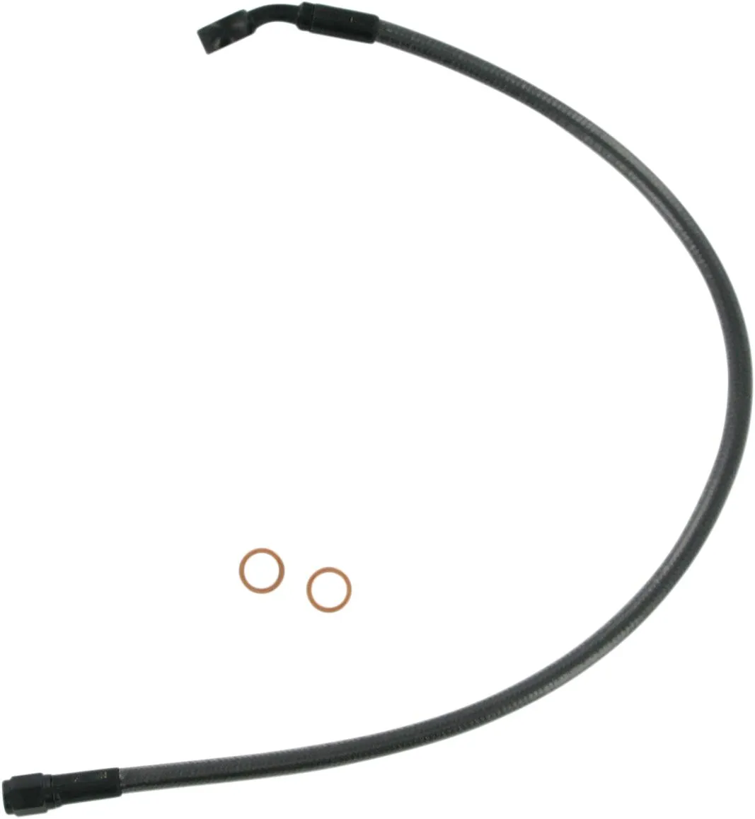 Designer Series Braided Non-ABS Front Brake Line