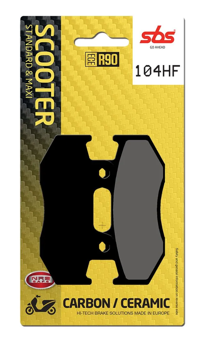 HF Street Ceramic Organic Brake Pads
