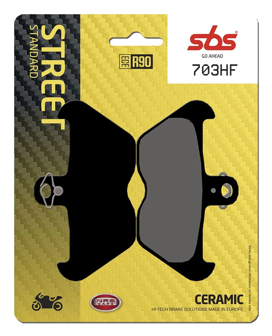 HF Street Ceramic Organic спирачни накладки