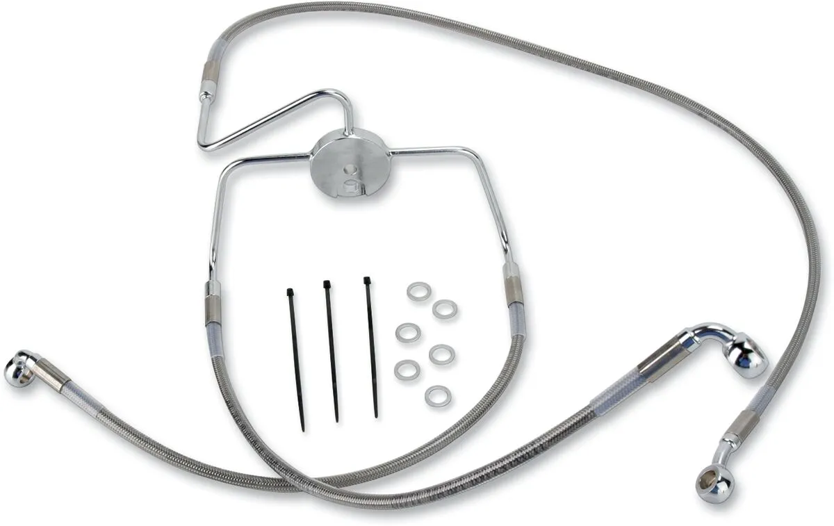 Extended Length Stainless Steel Brake Line Kit
