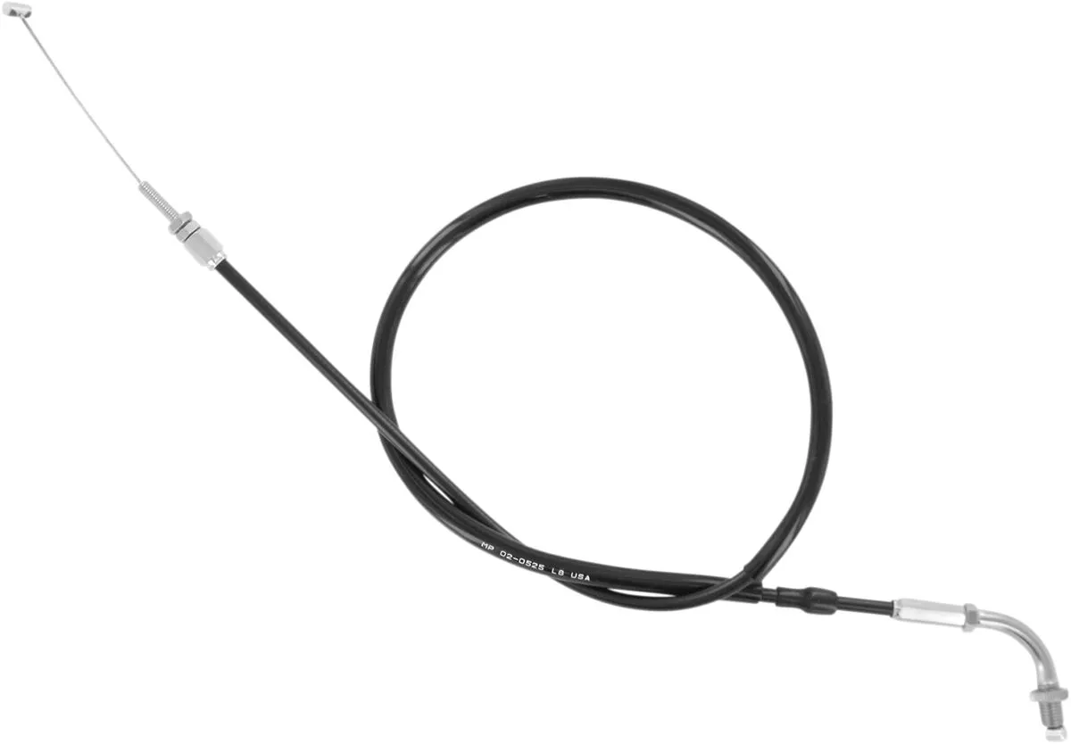 Black Vinyl Throttle Cable