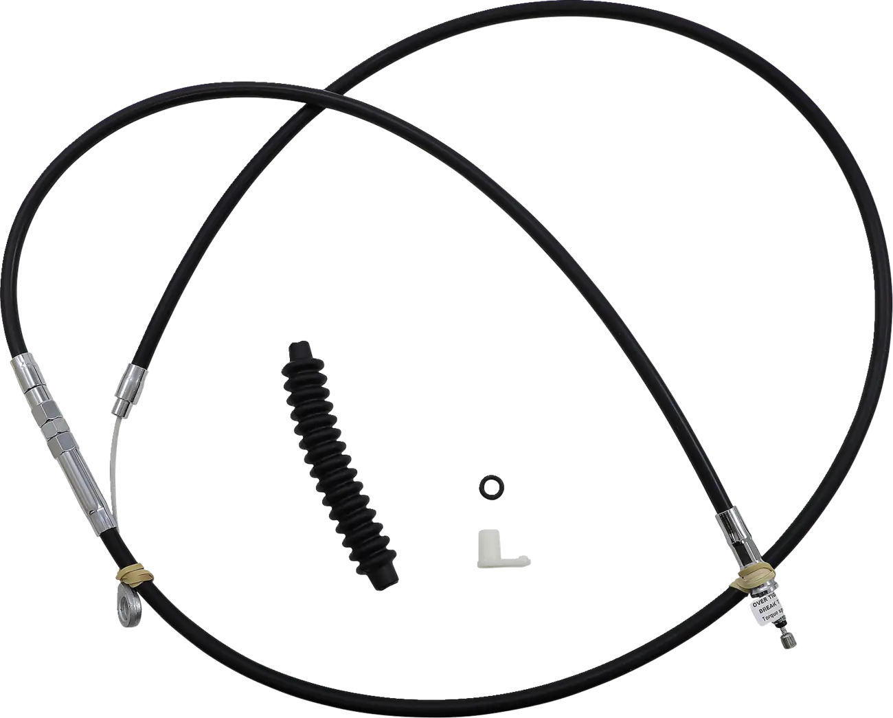 High-Efficiency Black Vinyl Clutch Cable