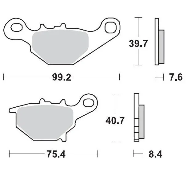 Racing Brake Pads Offroad