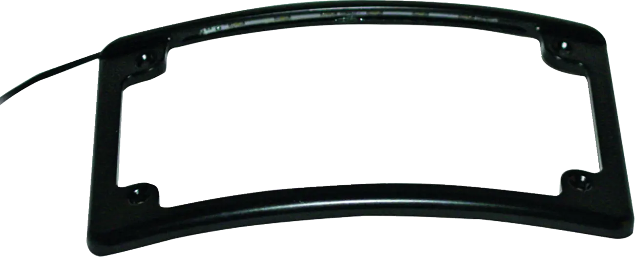 Радиус LED рамка за регистрационен номер
