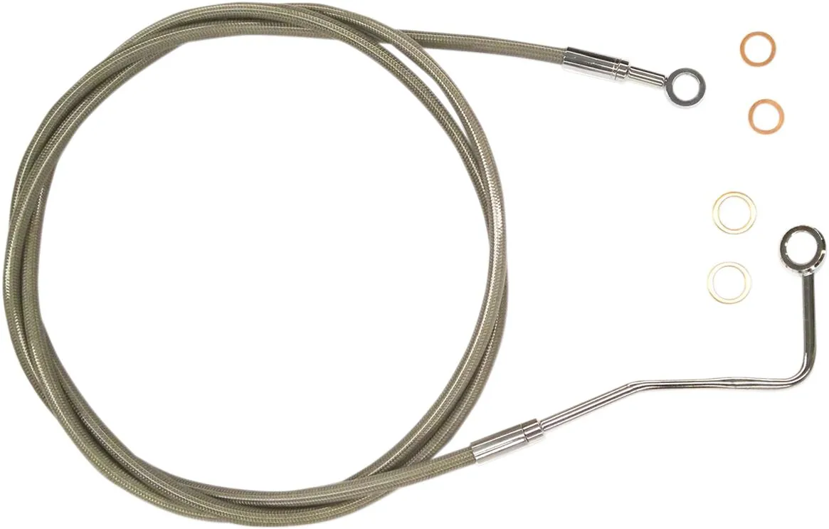 XR Stainless Upper Brake Line