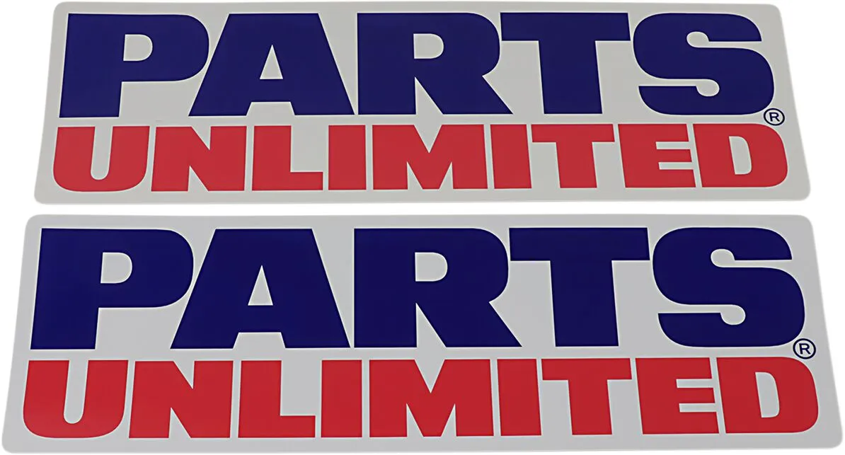 Стикери Parts Unlimited